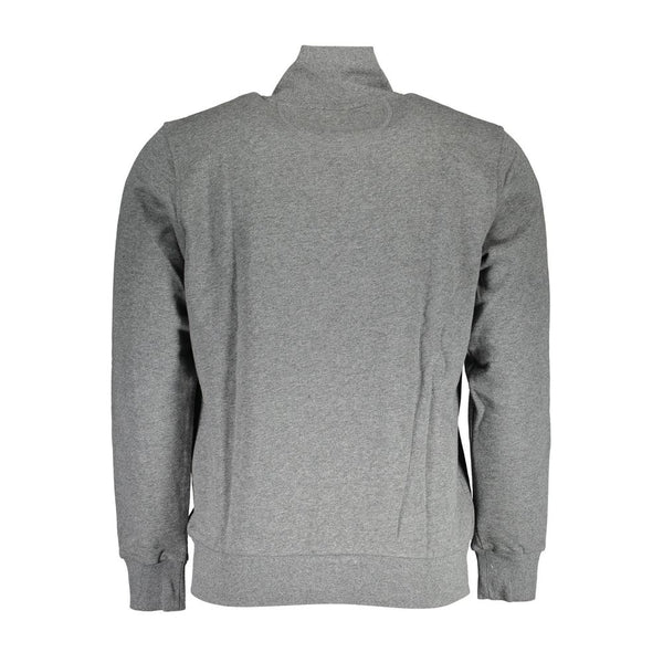 Maglione da uomo in cotone grigio