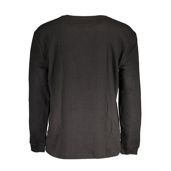 Maglione da uomo in cotone nero