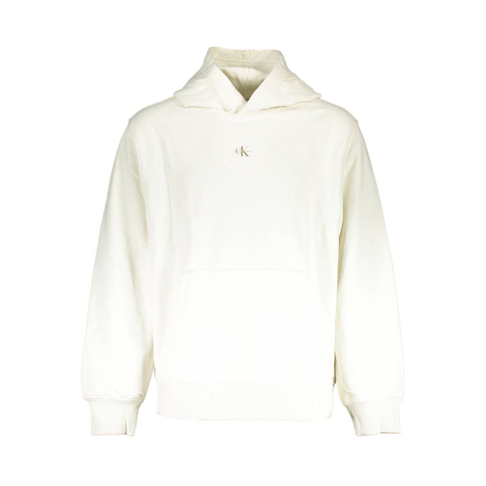 White Cotton Men Sweater