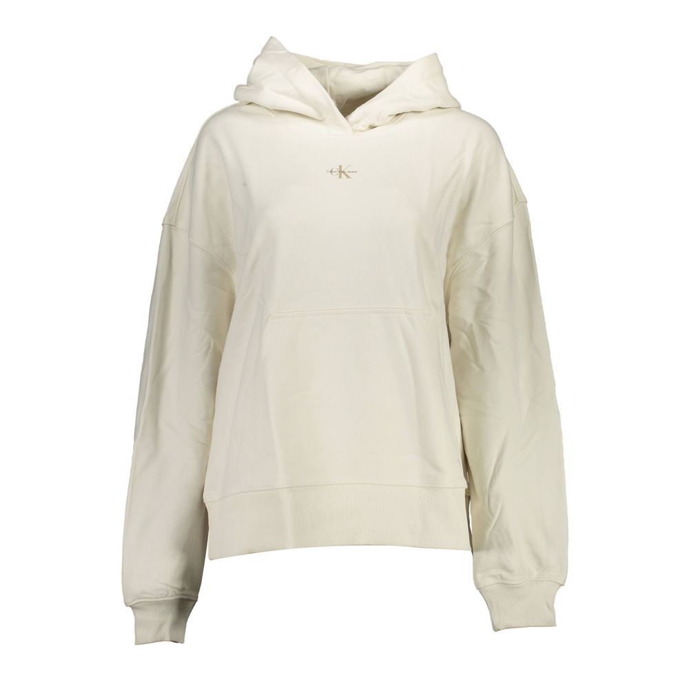 Maglione da donna in cotone bianco