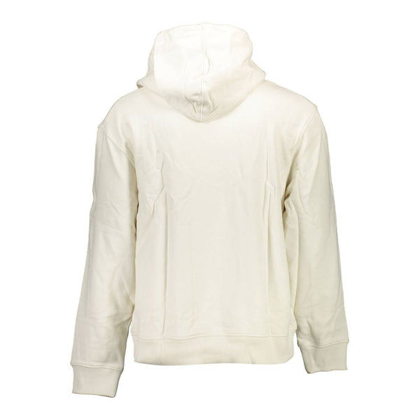 Maglione da uomo in cotone bianco