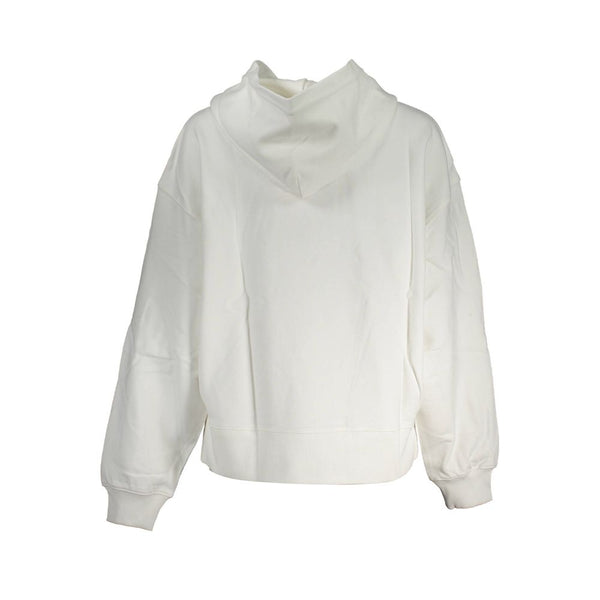 Maglione da donna in cotone bianco