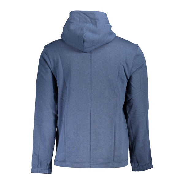 Maglione da uomo in cotone blu