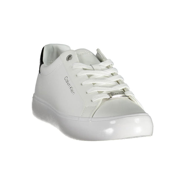 Sneaker donna in pelle bianca