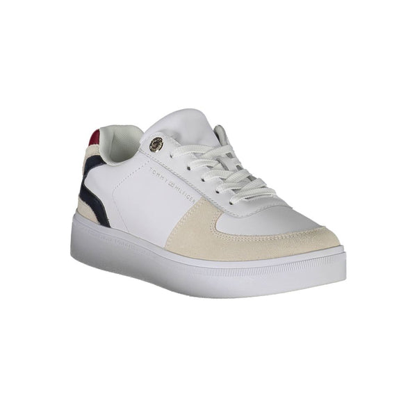 Sneaker donna in pelle bianca