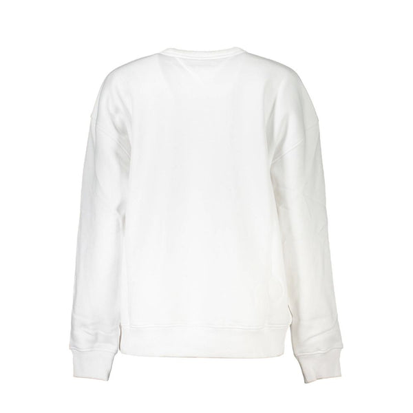 Maglione da donna in cotone bianco