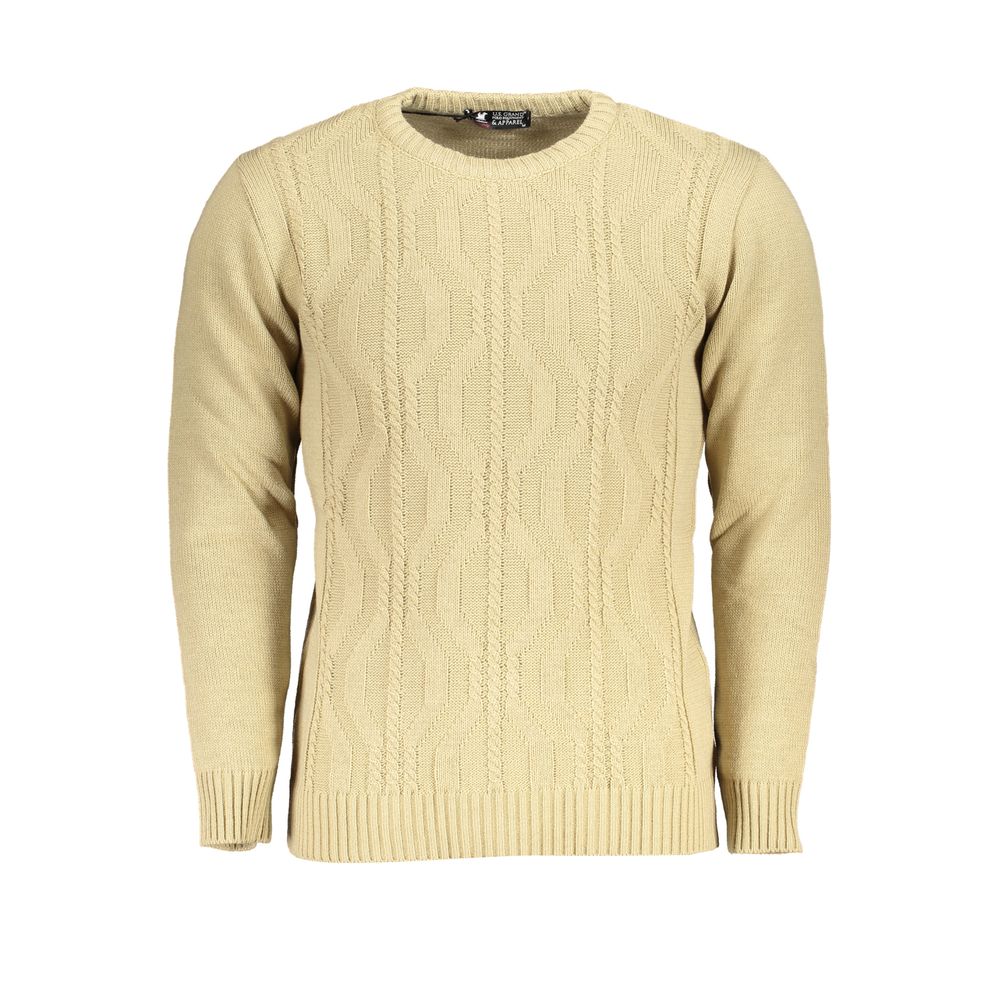 Maglione in tessuto beige