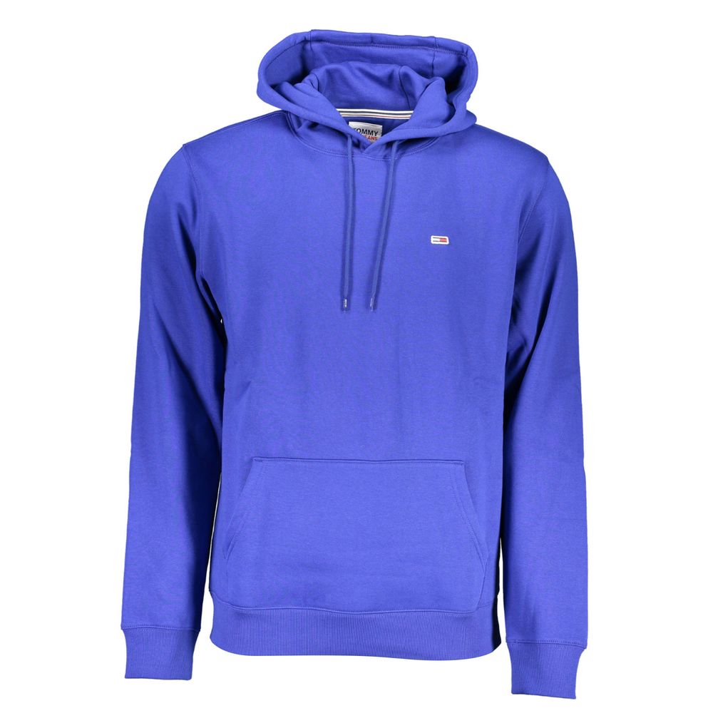 Maglione da uomo in cotone blu