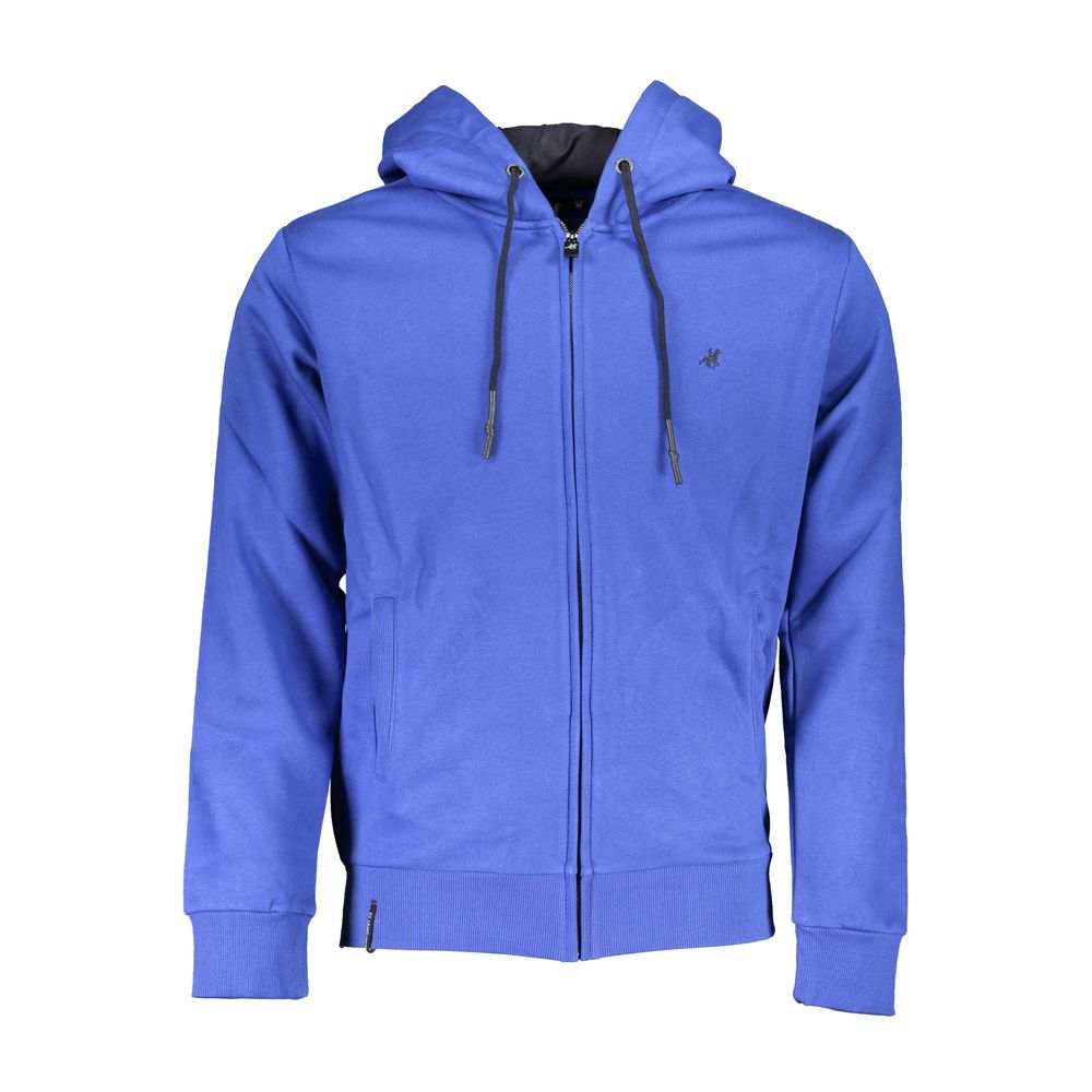 Maglione di cotone blu