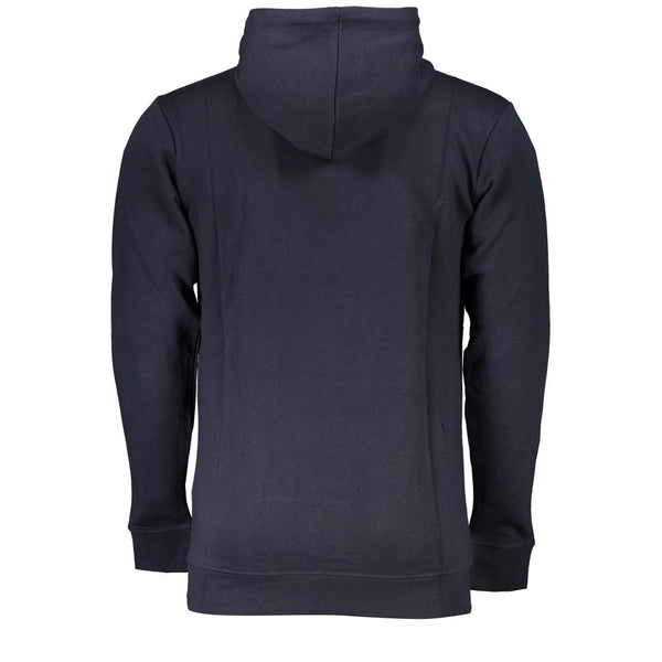 Maglione da uomo in cotone blu