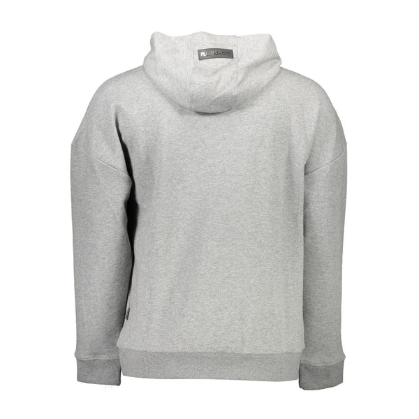 Maglione da uomo in cotone grigio