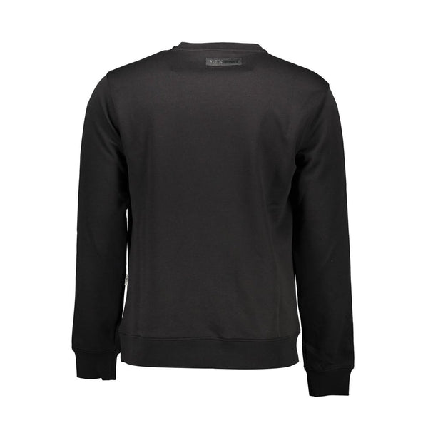 Maglione da uomo in cotone nero