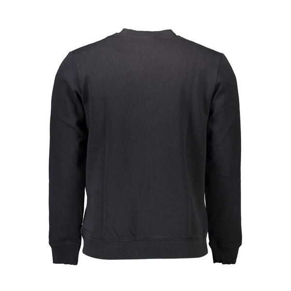 Maglione da uomo in cotone nero