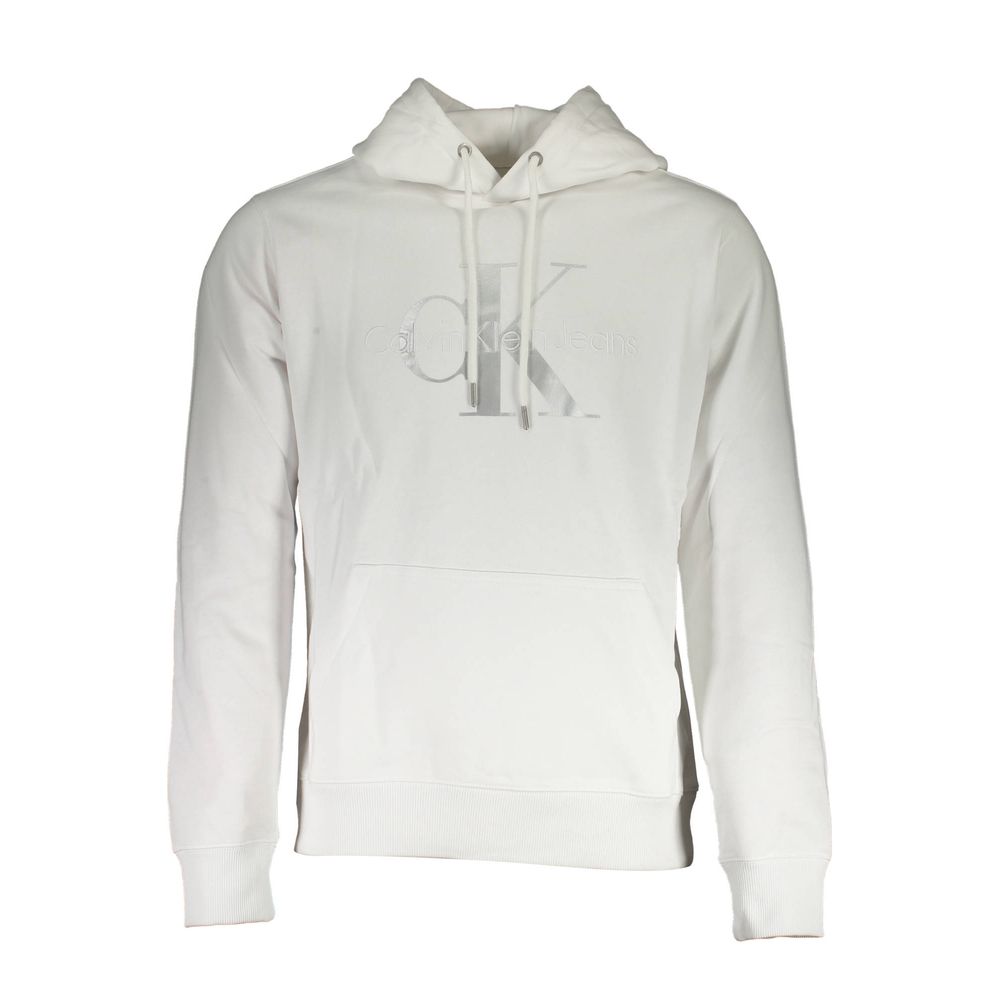 Maglione da uomo in cotone bianco