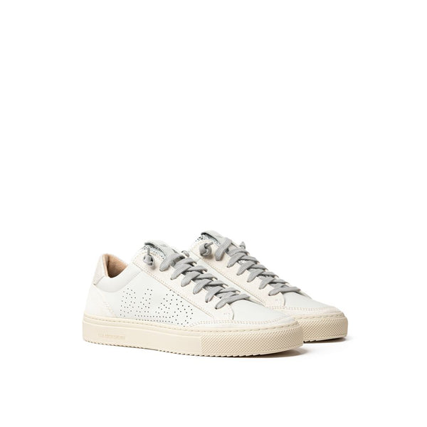 Sneaker in pelle bianca