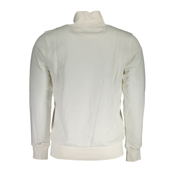 White Cotton Men Sweater