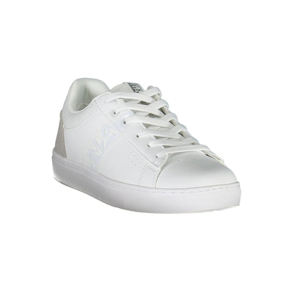 Sneaker donna in pelle bianca