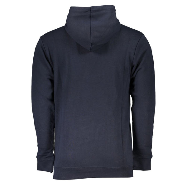 Maglione da uomo in cotone blu