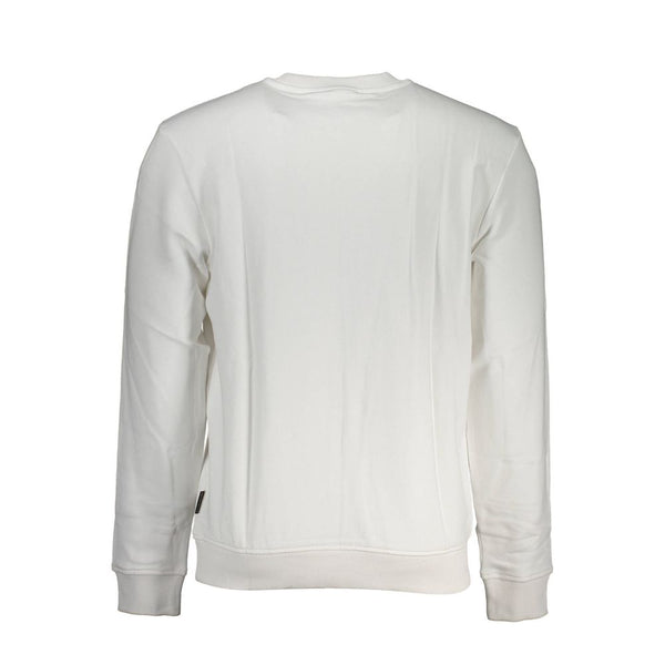 Maglione da uomo in cotone bianco