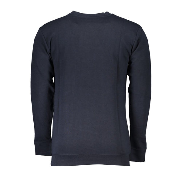 Maglione di cotone blu