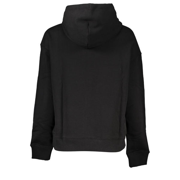 Black Cotton Women Sweater