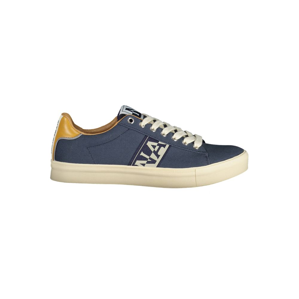 Sneaker uomo in poliestere blu