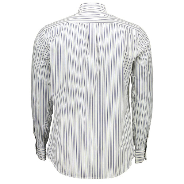 Camicia da uomo in cotone bianco