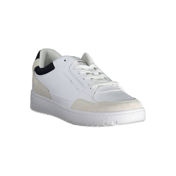 White Leather Men Sneaker