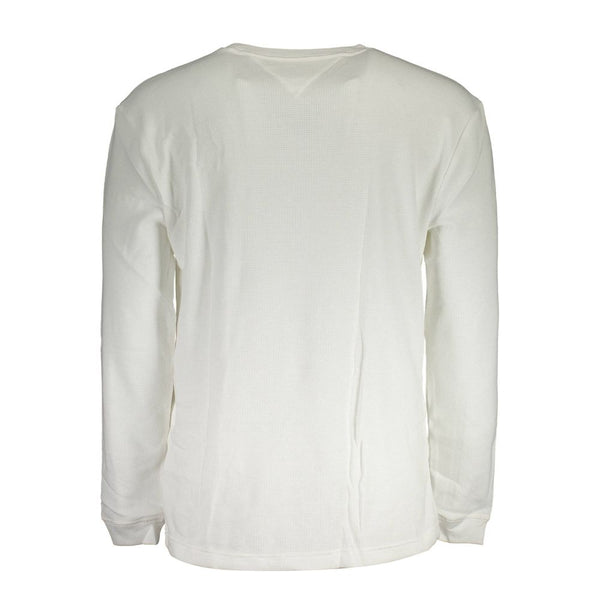 Maglione da uomo in cotone bianco