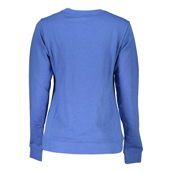 Maglione di cotone blu