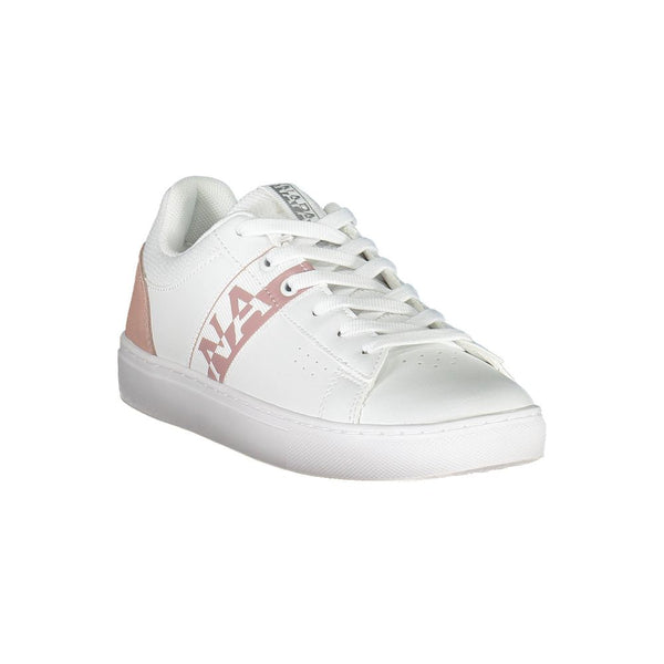 Sneaker donna in pelle bianca