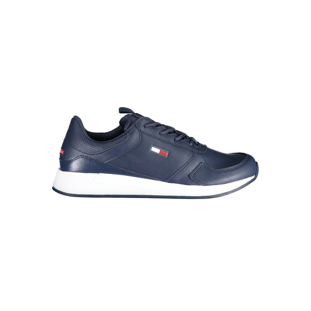 Sneaker uomo in polietilene blu