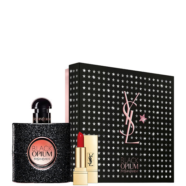YVES SAINT LAURENT BLACK OPIUM COFANETTO EDP 50 ML + LIPSTICK