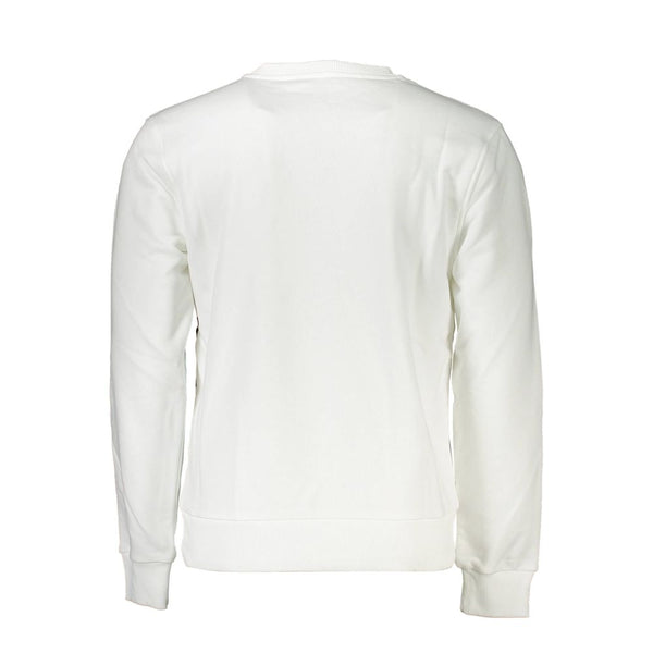 Maglione da uomo in cotone bianco