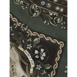 Dolce & Gabbana Green Cotton Casual Pants