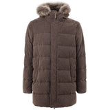 Herno Brown Cotton Bomber