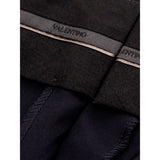 Valentino Garavani Black Wool Dress Pants