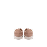 Bally Pink Leather Low Top Sneakers