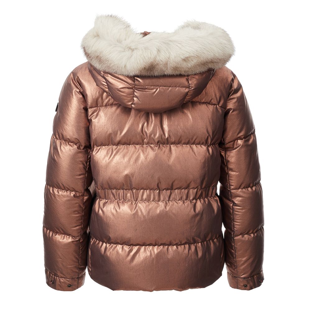 Peuterey Pink Polyester Full-Length Jacket