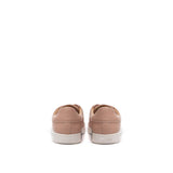 Bally Pink Leather Low Top Sneakers