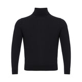 Colombo Black Cashmere Turtleneck