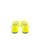 Christian Louboutin Yellow Mesh Ballet Flats