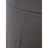 Lardini Gray Wool Casual Pants