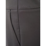 Lardini Gray Wool Casual Pants
