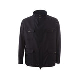 Lardini Blue Wool Coat