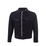 Lardini Blue Cotton Denim Jacket