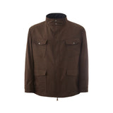 Lardini Blue Wool Coat