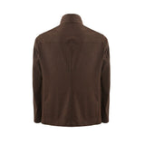 Lardini Blue Wool Coat