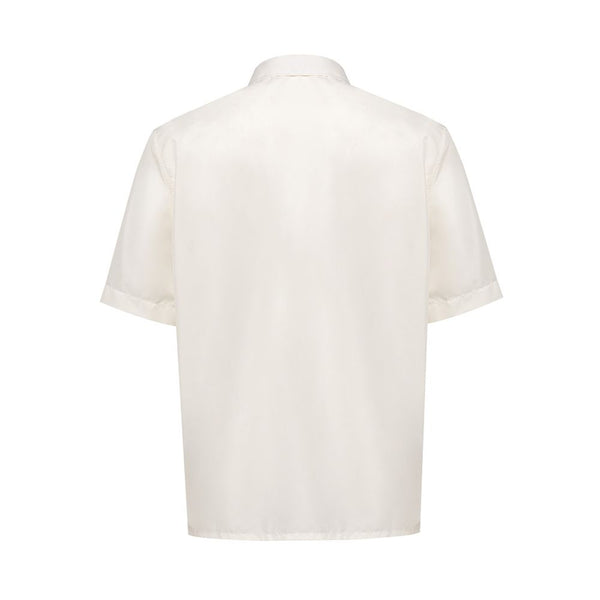 Dior White Polyester Shortsleeve Shirt
