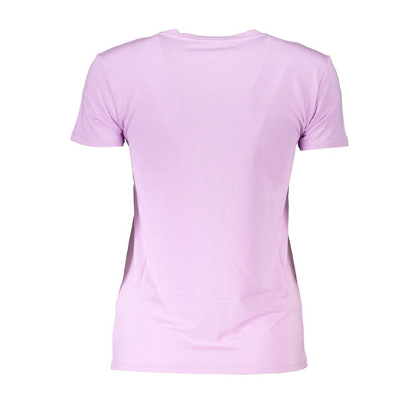 Patrizia Pepe Purple Organic Cotton Women T-Shirt
